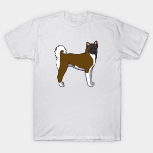 Brown Akita T-Shirt